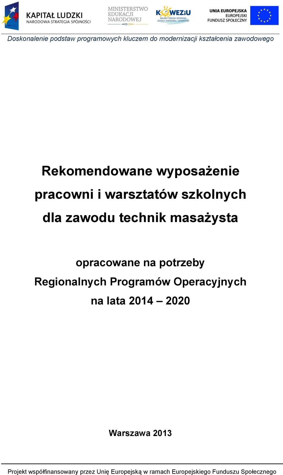 masażysta opracowane na potrzeby