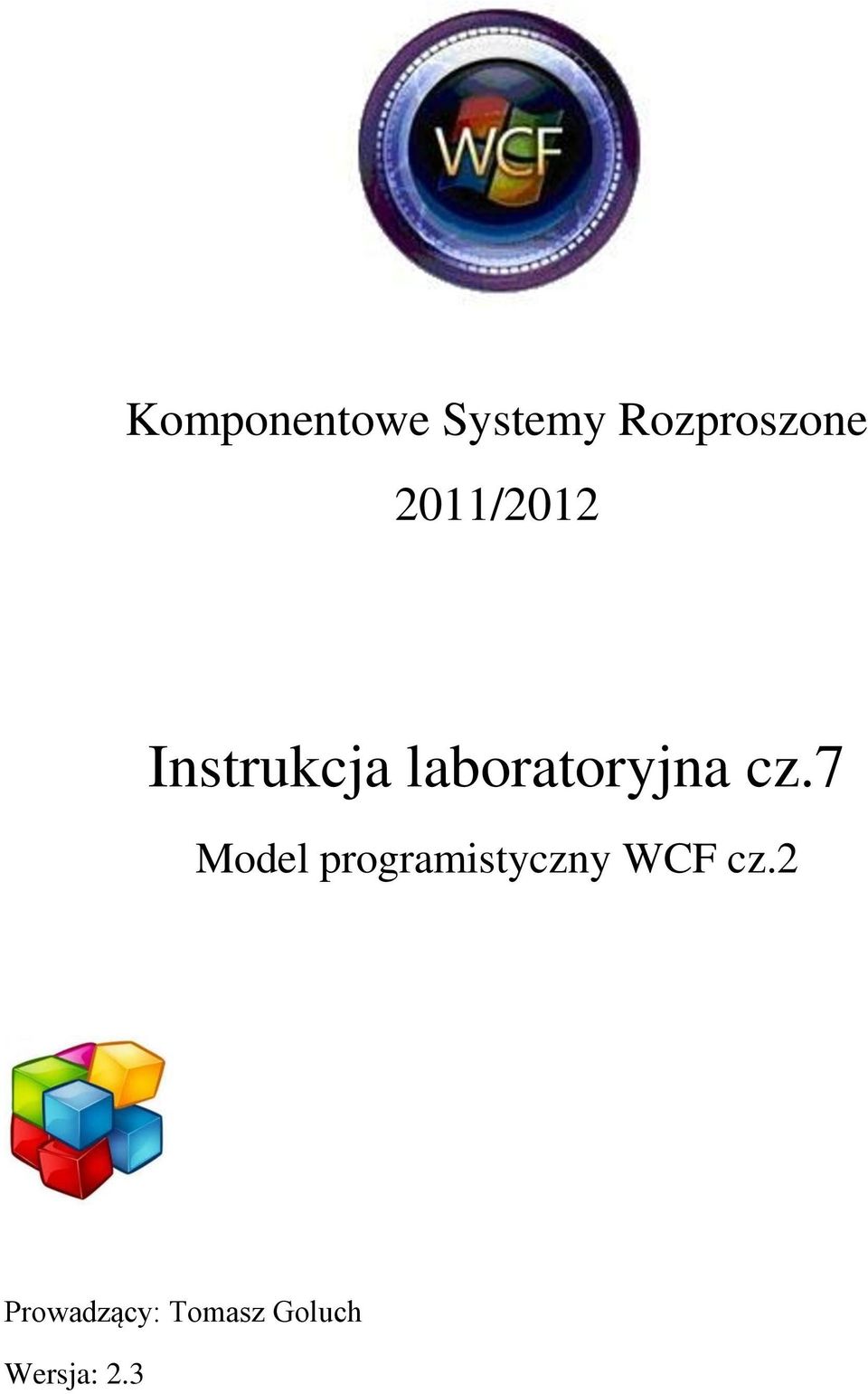 cz.7 Model programistyczny WCF cz.