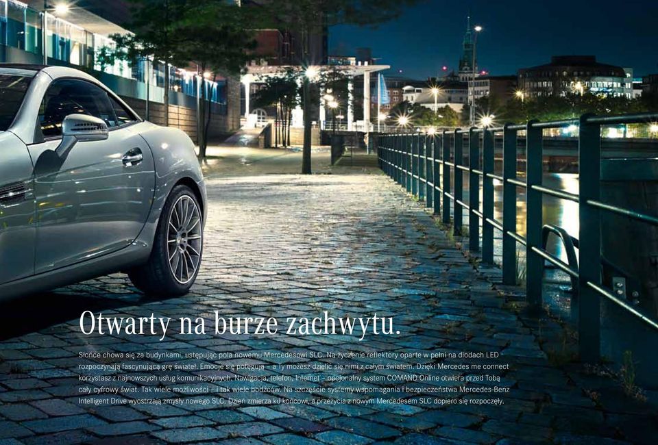 Dzięki Mercedes me connect korzystasz z najnowszych usług komunikacyjnych.