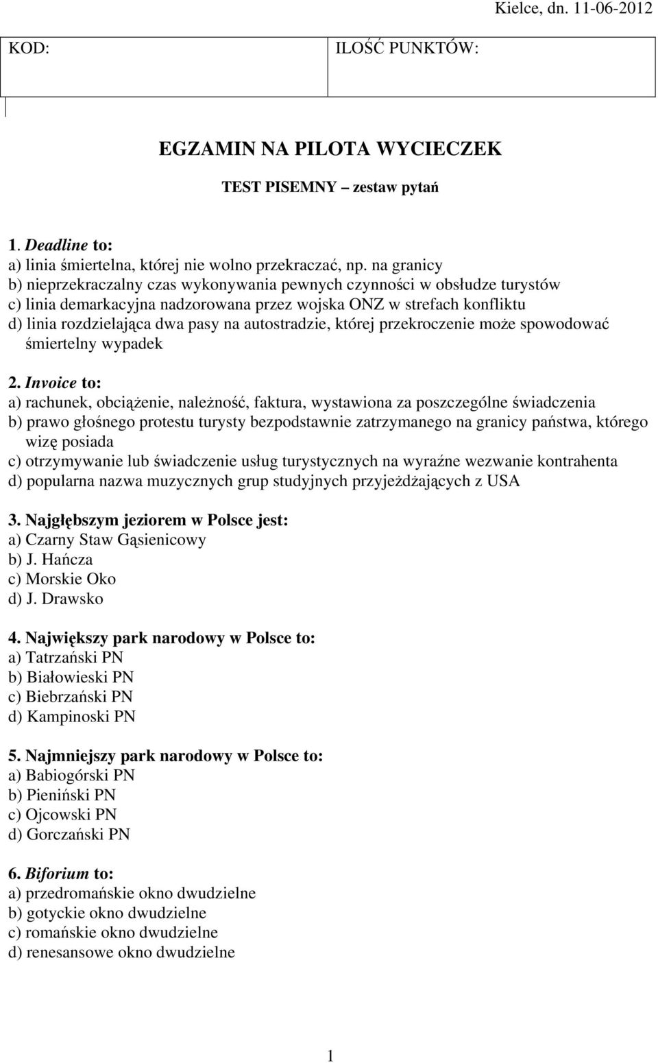 autostradzie, której przekroczenie może spowodować śmiertelny wypadek 2.