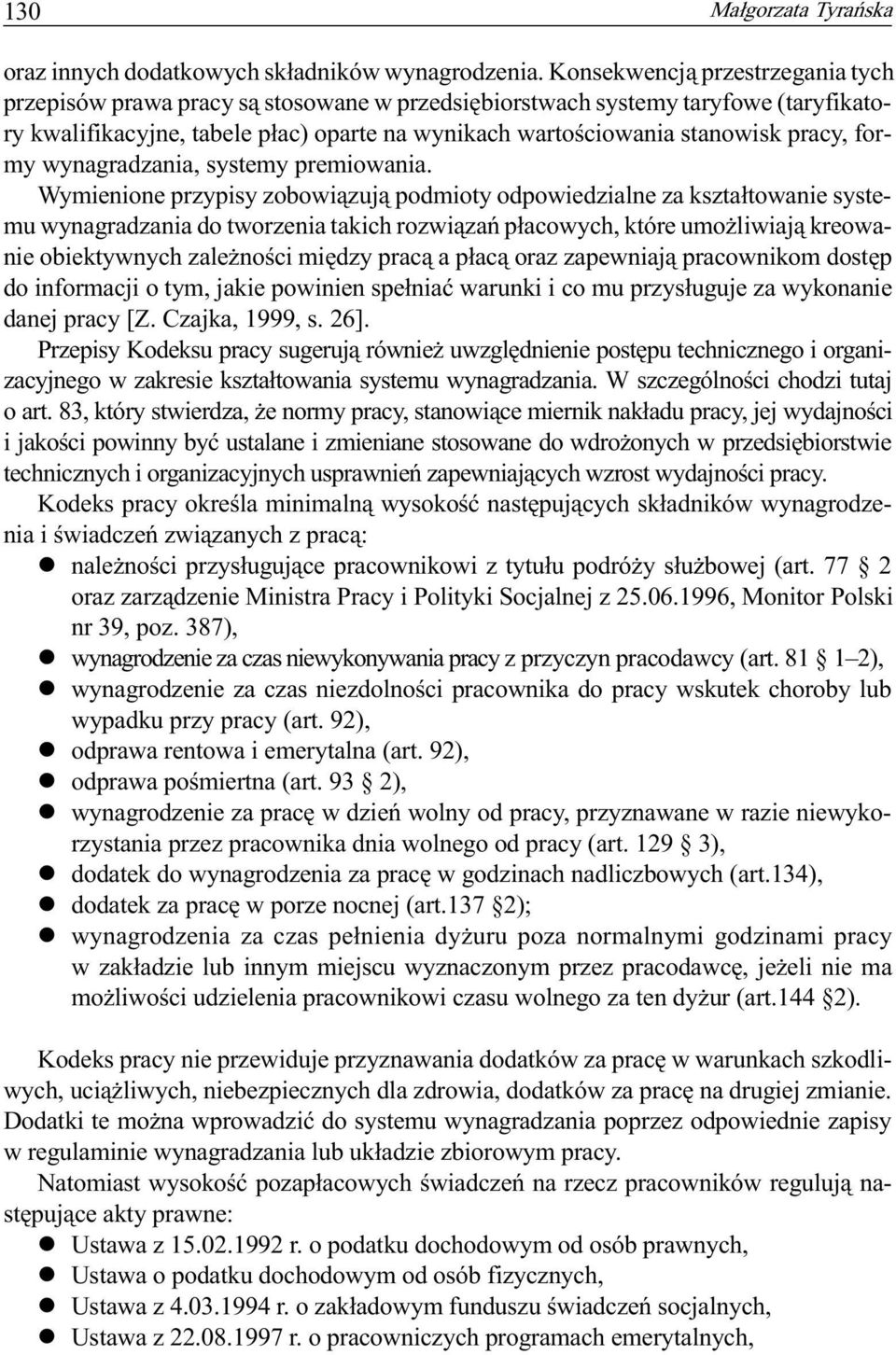 formy wynagradzania, systemy premiowania.
