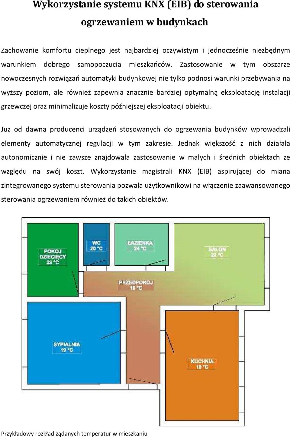 instalacji grzewczej oraz minimalizuje koszty późniejszej eksploatacji obiektu.