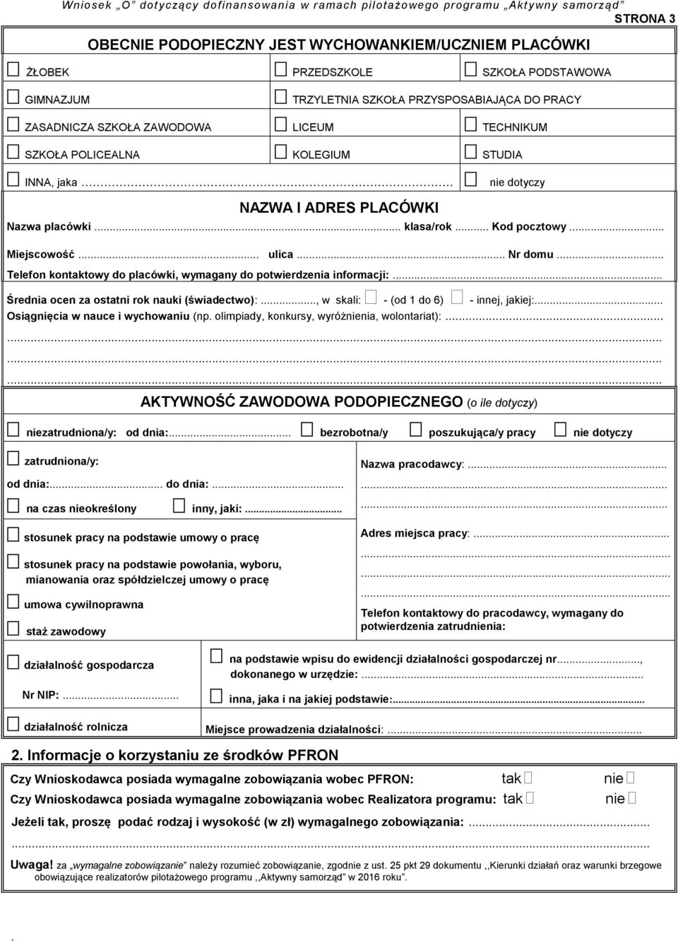 potwierdzenia informacji: Średnia ocen za ostatni rok nauki (świadectwo):, w skali: - (od 1 do 6) - innej, jakiej: Osiągnięcia w nauce i wychowaniu (np olimpiady, konkursy, wyróżnienia, wolontariat):