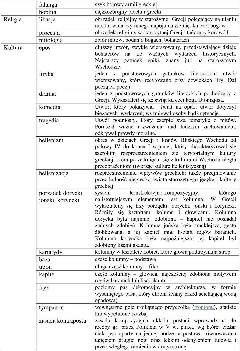 bohaterów na tle waŝnych wydarzeń historycznych. Najstarszy gatunek epiki, znany juŝ na staroŝytnym Wschodzie.