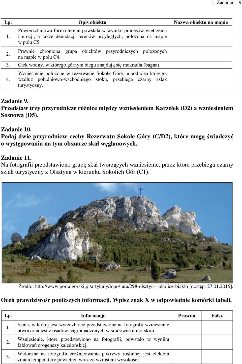 grupa obiektów przyrodniczych położonych 3. Ciek wodny, w którego górnym biegu znajdują się mokradła (bagna). 4.