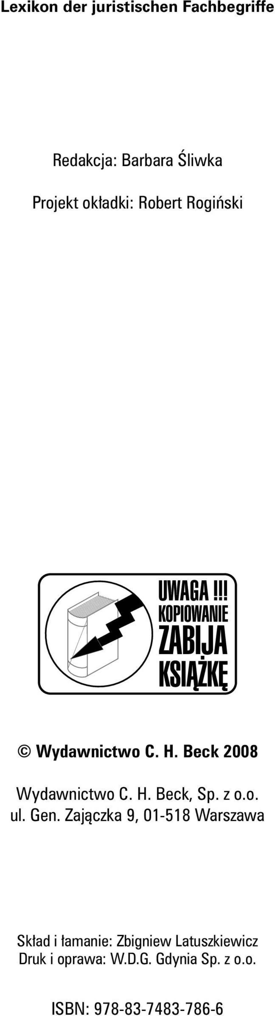z o.o. ul. Gen.