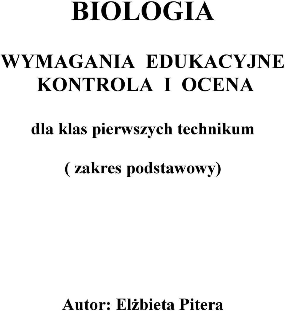 pierwszych technikum (