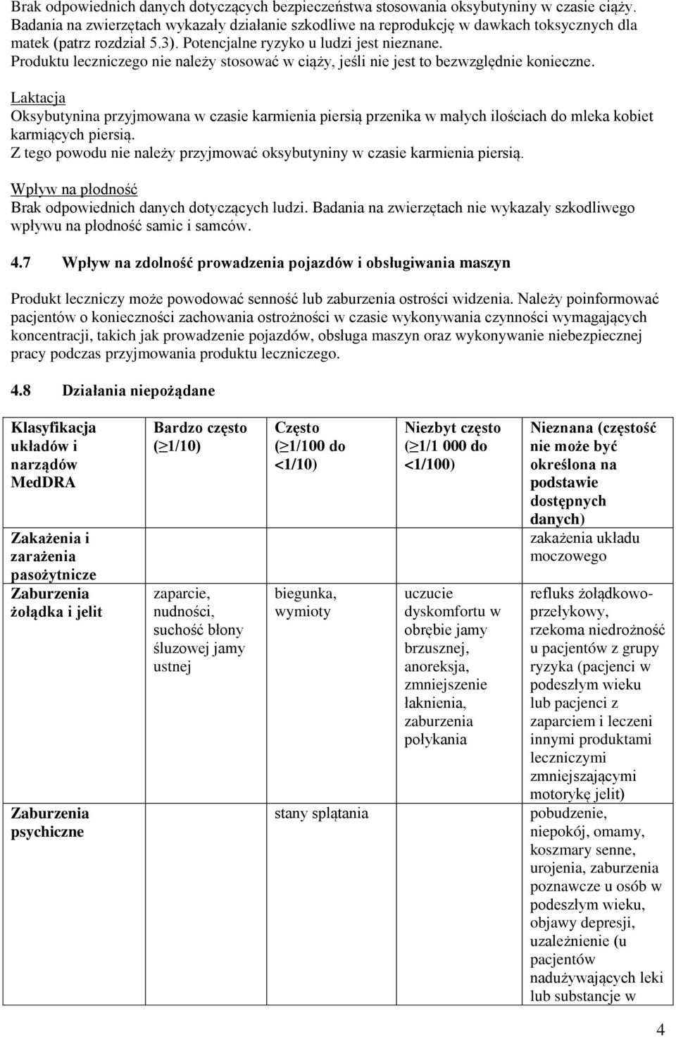 Produktu leczniczego nie należy stosować w ciąży, jeśli nie jest to bezwzględnie konieczne.