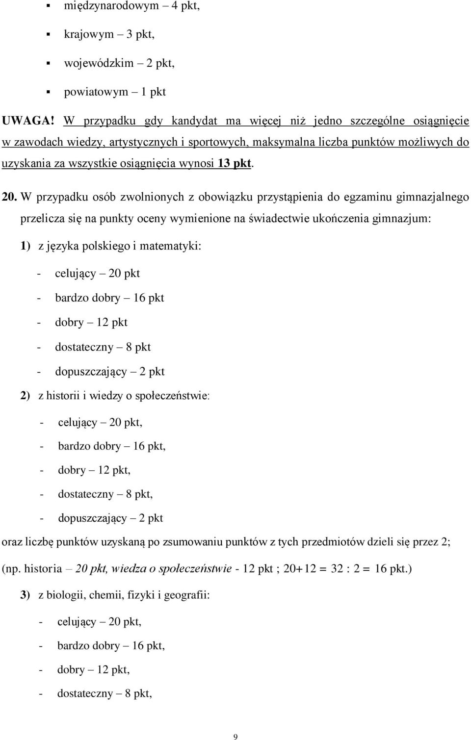 pkt. 20.