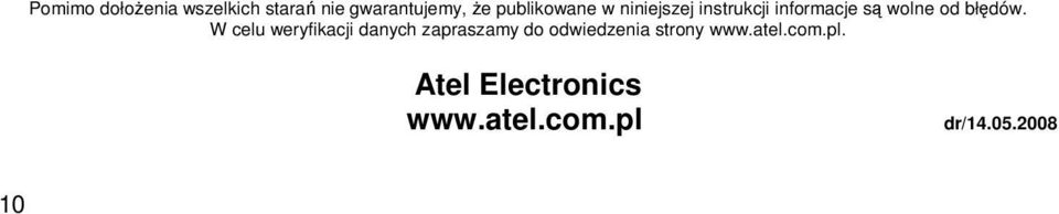 błędów.