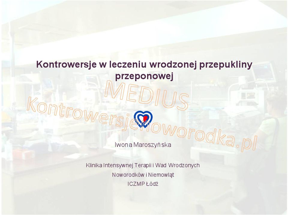 Maroszyń ska Klinika Intensywnej