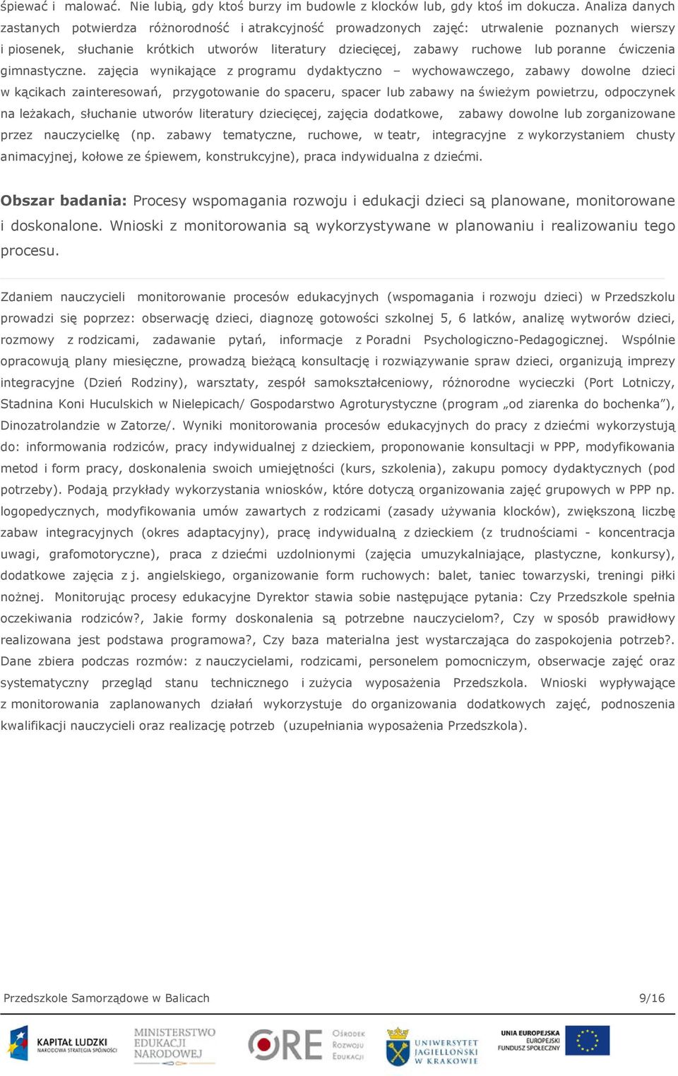 poranne ćwiczenia gimnastyczne.