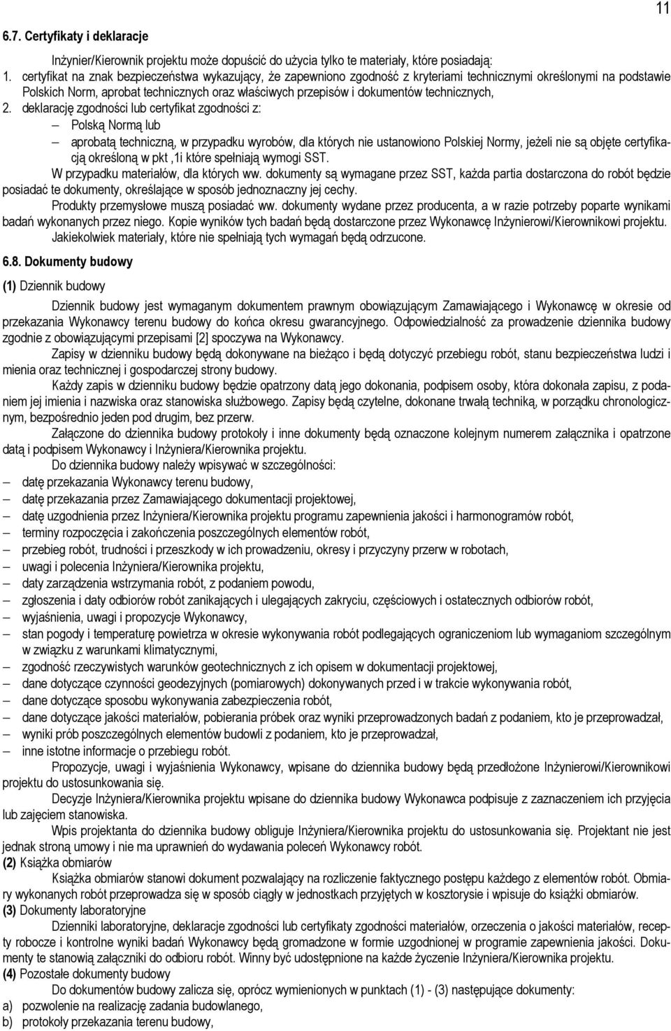 technicznych, 2.