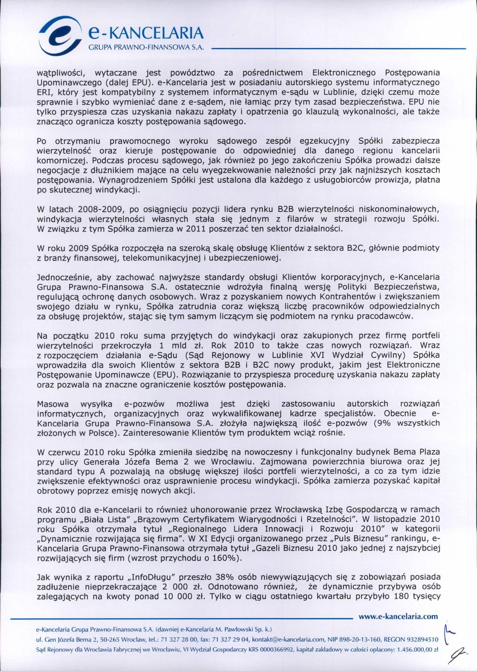 e-sądem, nie łamiąc przy tym zasad bezpieczeństwa.
