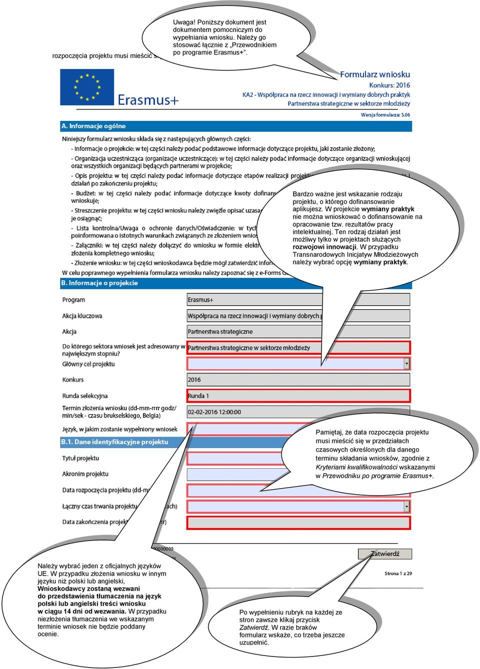 W projekcie wymiany praktyk nie można wnioskować o dofinansowanie na opracowanie tzw. rezultatów pracy intelektualnej. Ten rodzaj działań jest możliwy tylko w projektach służących rozwojowi innowacji.