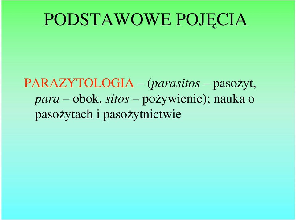 pasoŝyt, para obok, sitos