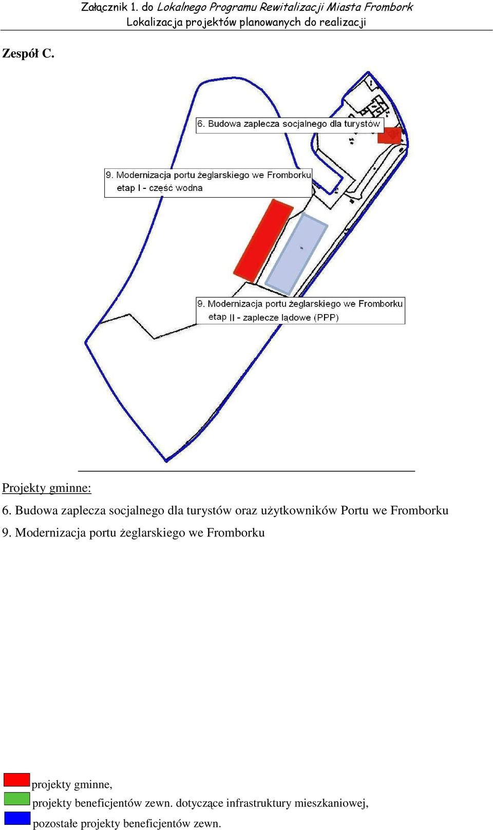 turystów oraz użytkowników Portu we