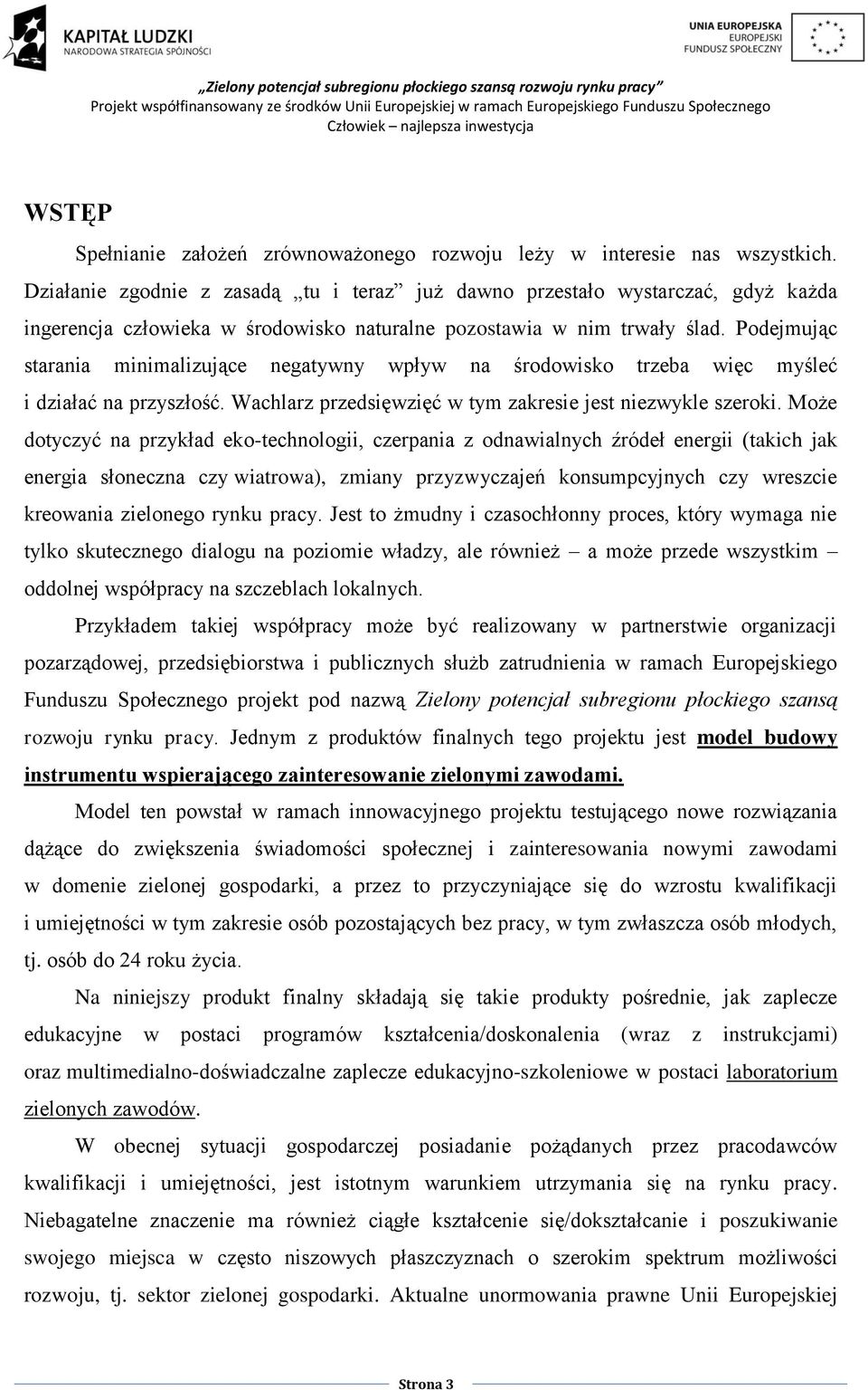 Podejmując starania minimalizujące negatywny wpływ na środowisko trzeba więc myśleć i działać na przyszłość. Wachlarz przedsięwzięć w tym zakresie jest niezwykle szeroki.