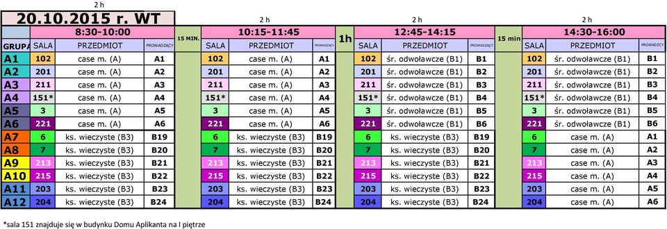 odwoławcze (B1) A4 151* case m. (A) A4 151* case m. (A) A4 151* śr. odwoławcze (B1) B4 151* śr. odwoławcze (B1) A5 3 case m. (A) A5 3 case m. (A) A5 3 śr. odwoławcze (B1) B5 3 śr.