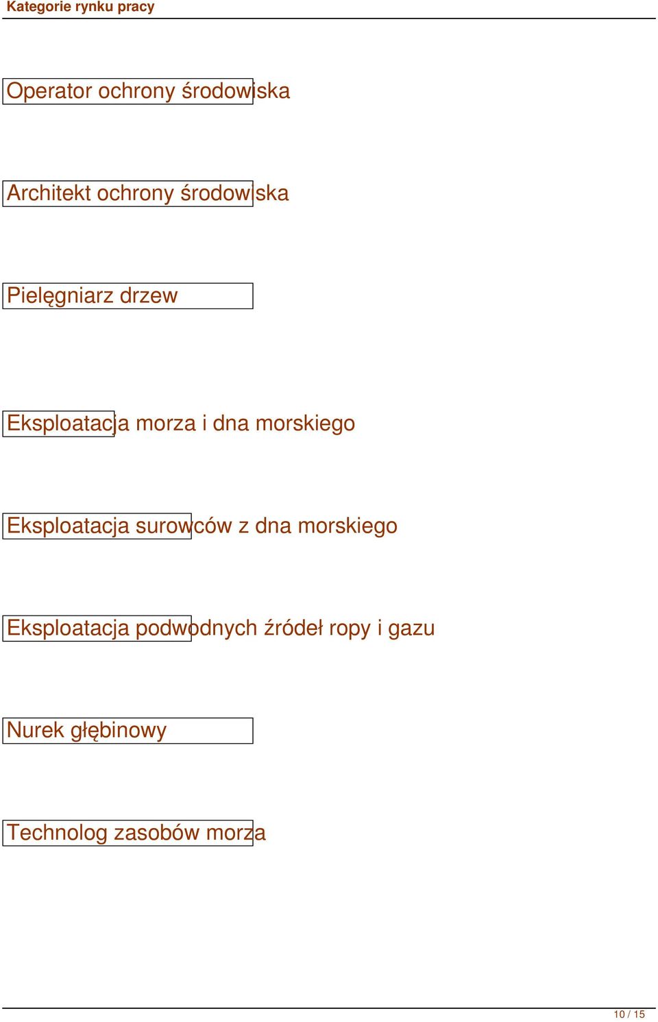 Eksploatacja surowców z dna morskiego Eksploatacja