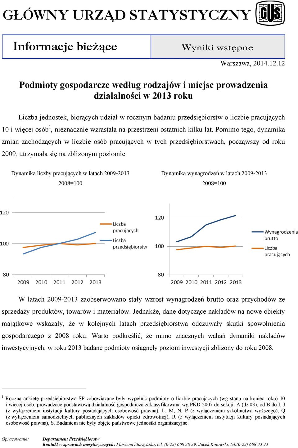 nieznacznie wzrastała na przestrzeni ostatnich kilku lat.