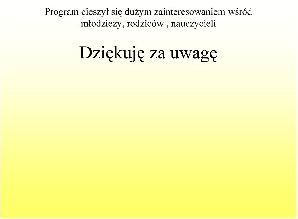 wśród młodzieży,