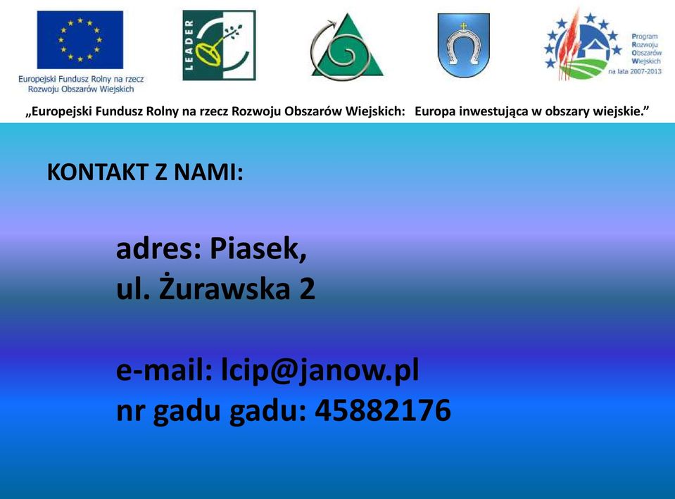 Żurawska 2 e-mail: