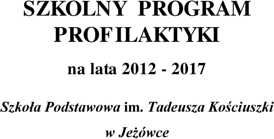 2012-2017 Szkoła