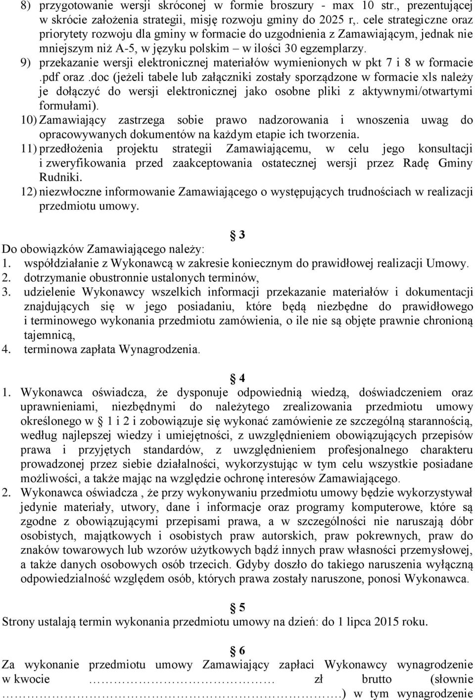9) przekazanie wersji elektronicznej materiałów wymienionych w pkt 7 i 8 w formacie.pdf oraz.