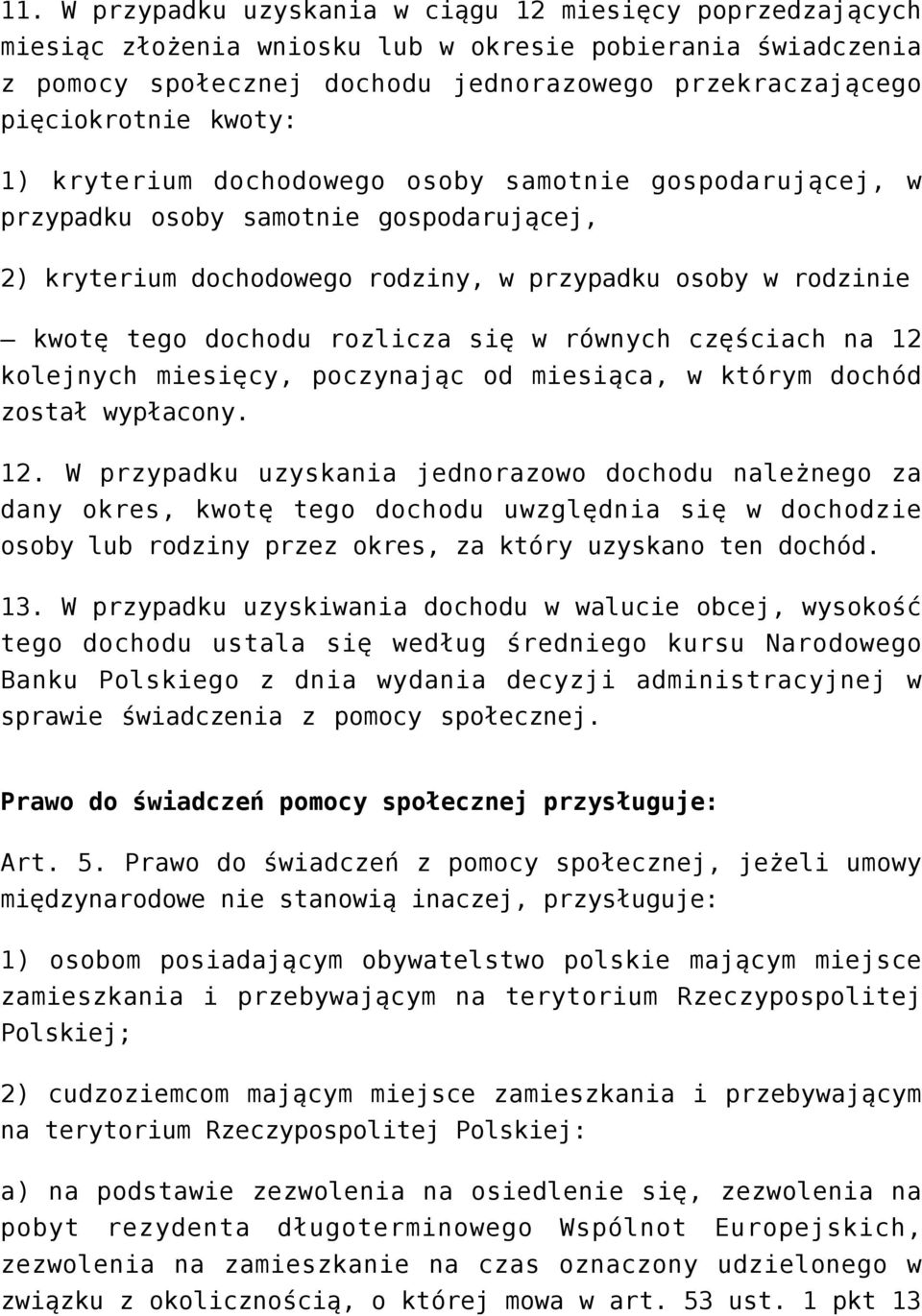 się w równych częściach na 12 