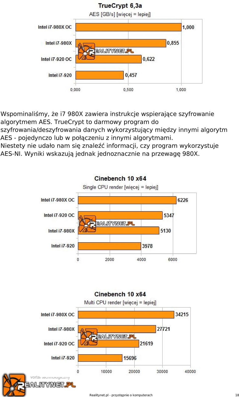 algorytm AES - pojedynczo lub w połączeniu z innymi algorytmami.