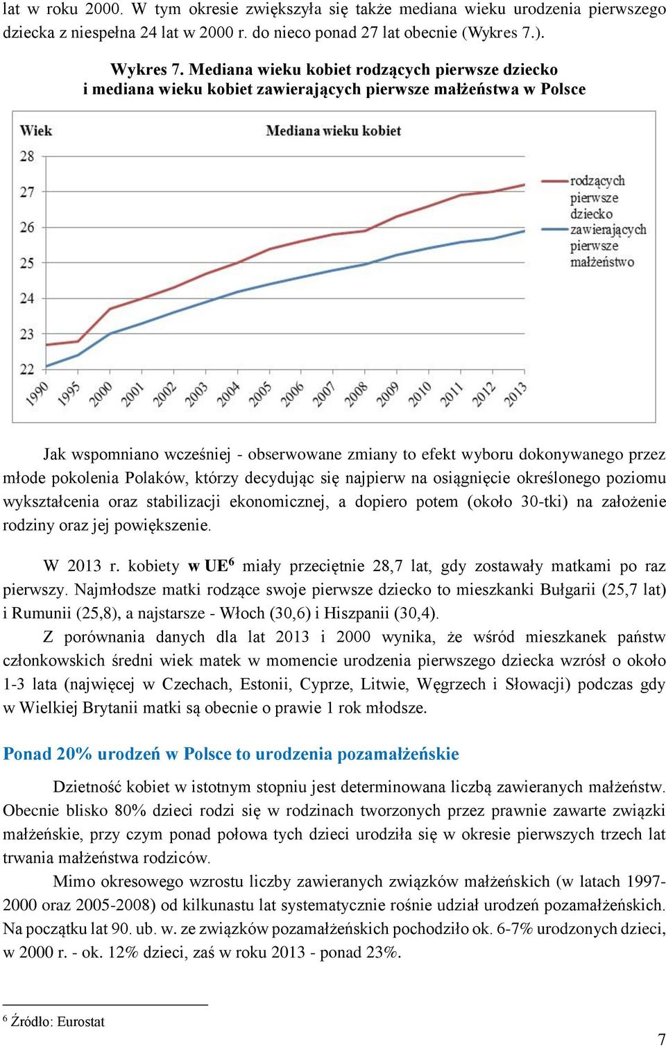 młode pokolenia Polaków, którzy decydując się najpierw na osiągnięcie określonego poziomu wykształcenia oraz stabilizacji ekonomicznej, a dopiero potem (około 30-tki) na założenie rodziny oraz jej