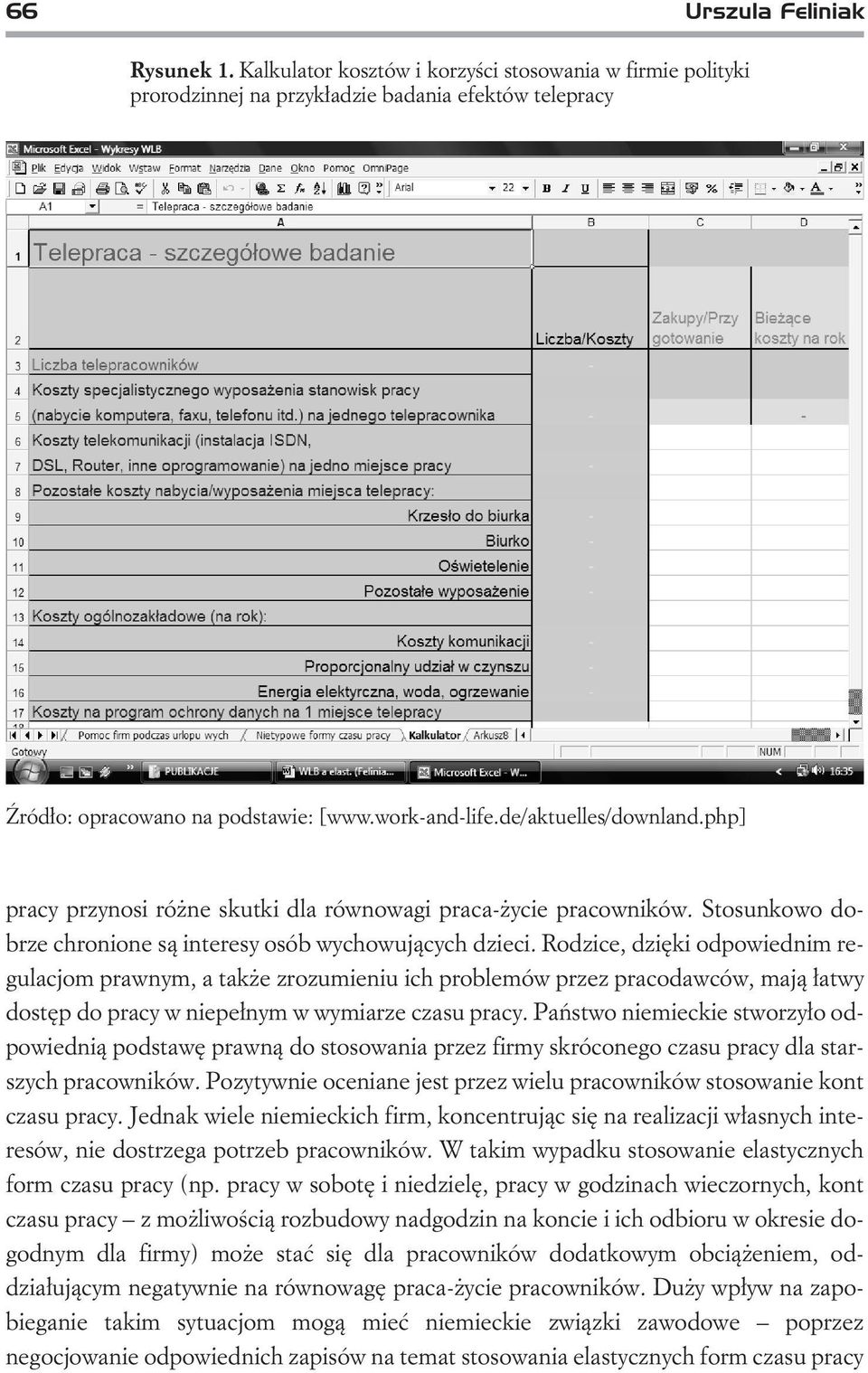 Rodzice, dziêki odpowiednim regulacjom prawnym, a tak e zrozumieniu ich problemów przez pracodawców, maj¹ ³atwy dostêp do pracy w niepe³nym w wymiarze czasu pracy.