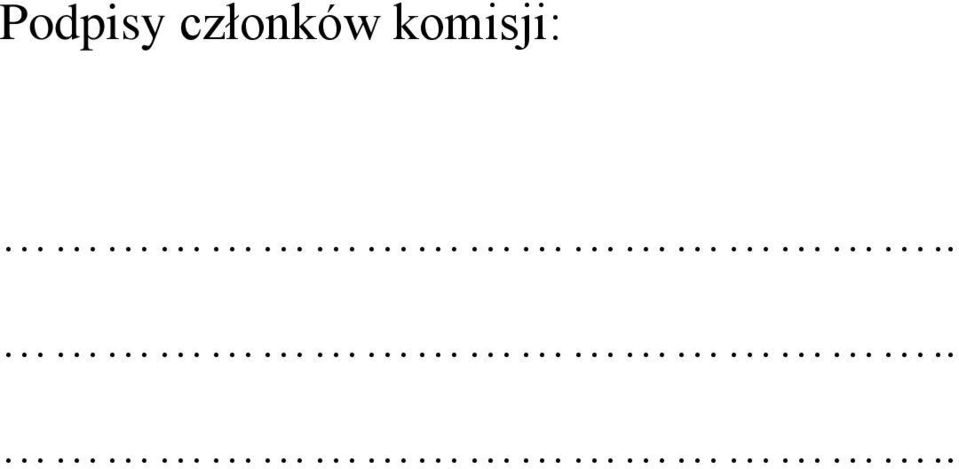 komisji: