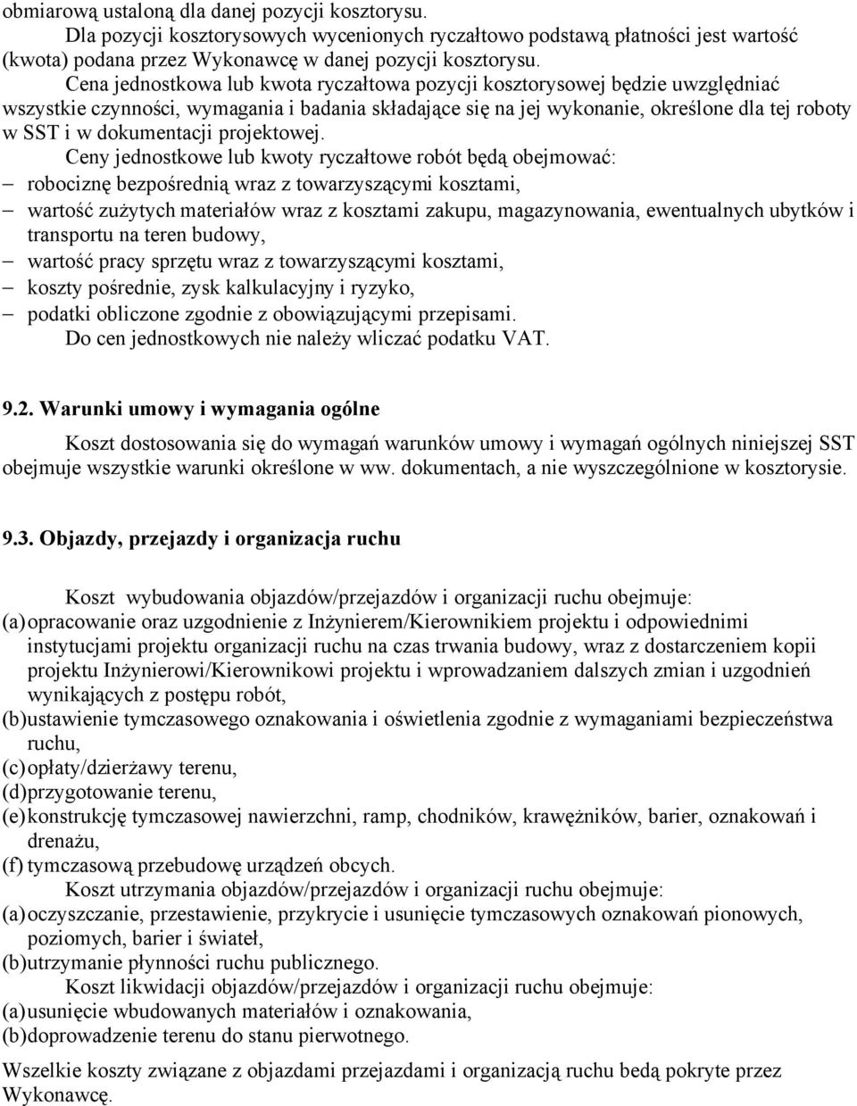 dokumentacji projektowej.