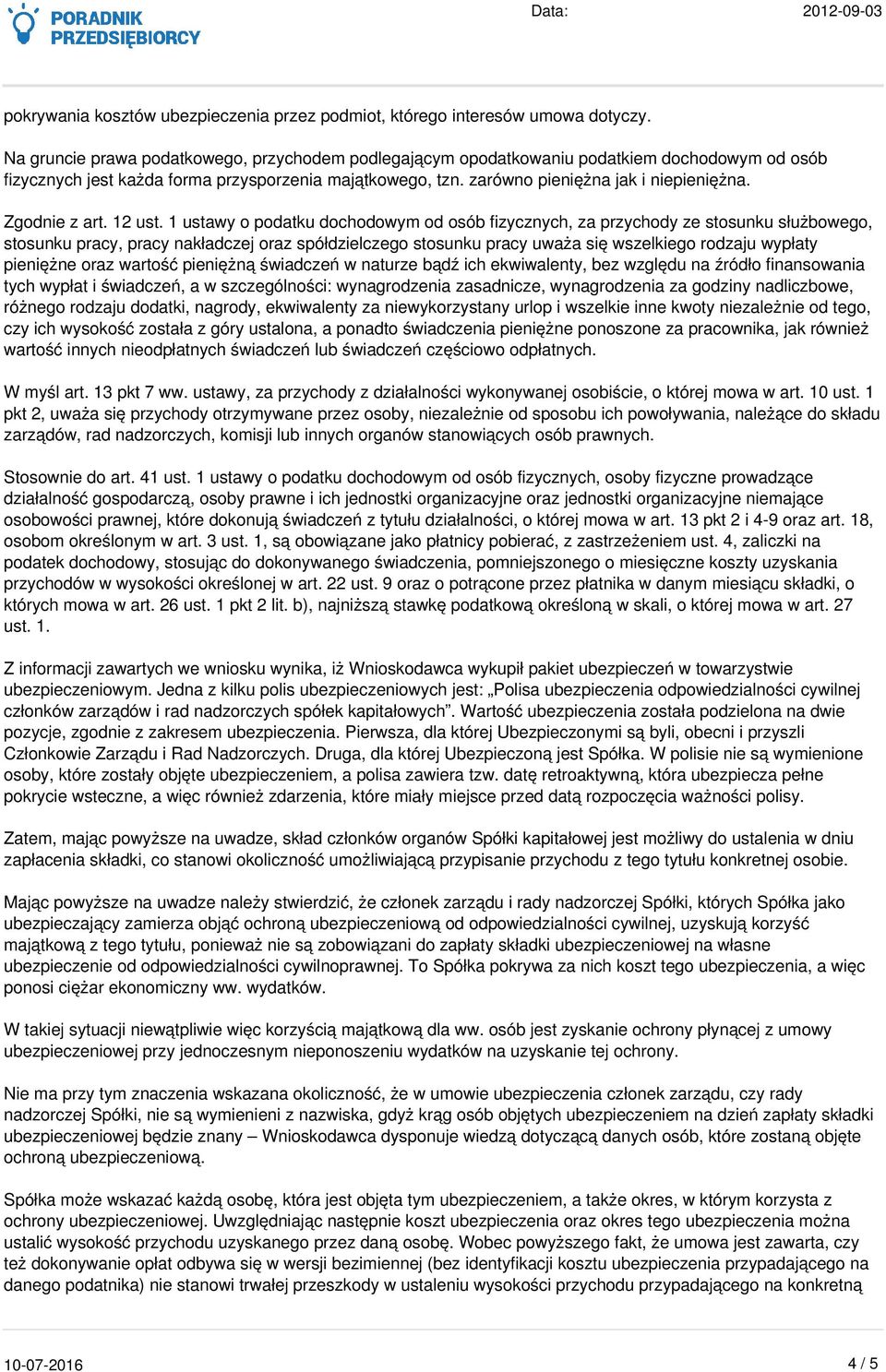 Zgodnie z art. 12 ust.
