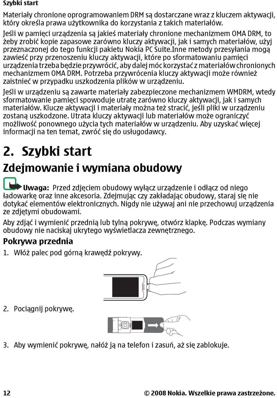 pakietu Nokia PC Suite.