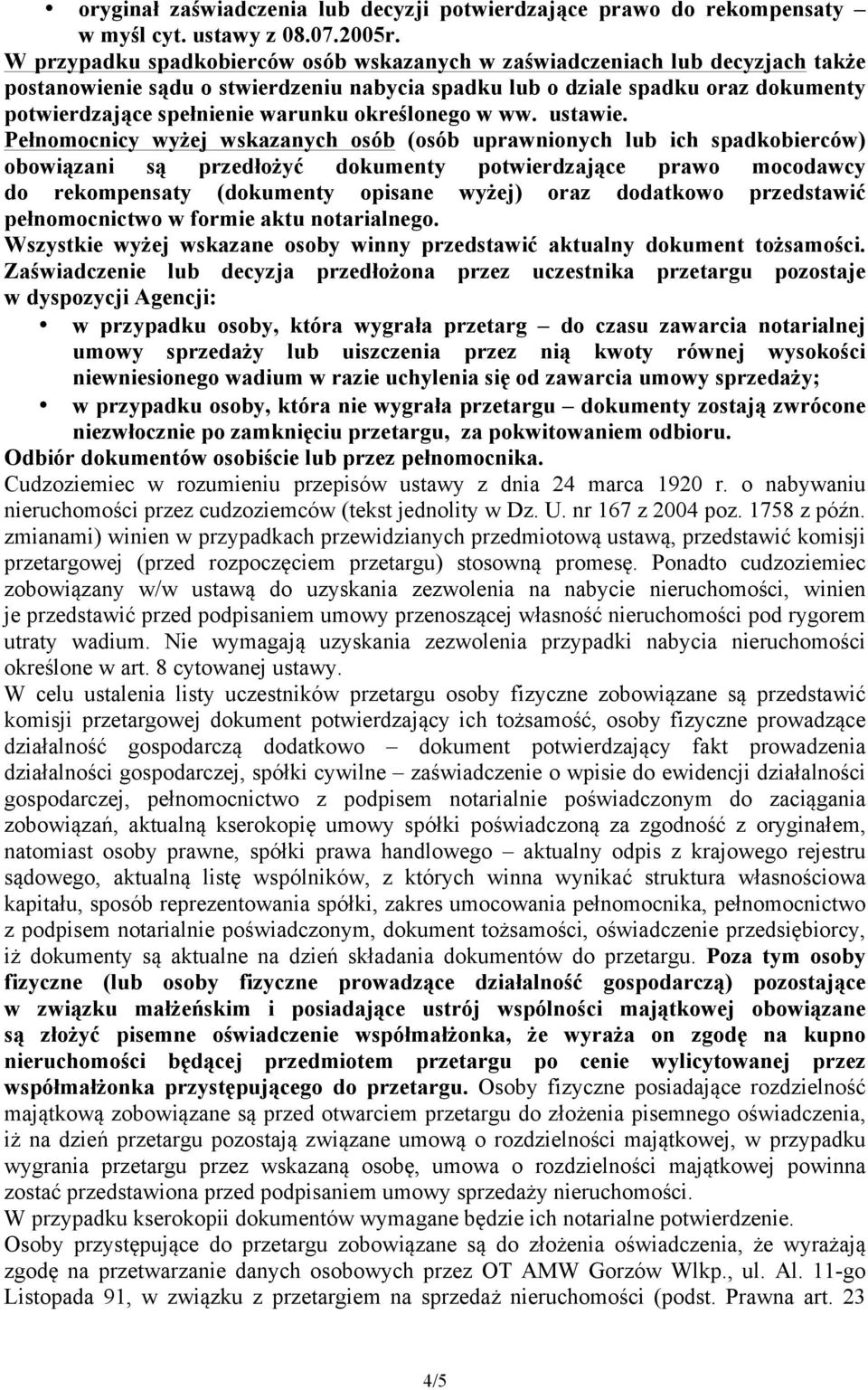 określonego w ww. ustawie.