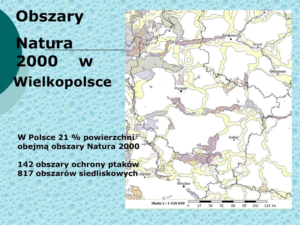 powierzchni obejmą obszary Natura