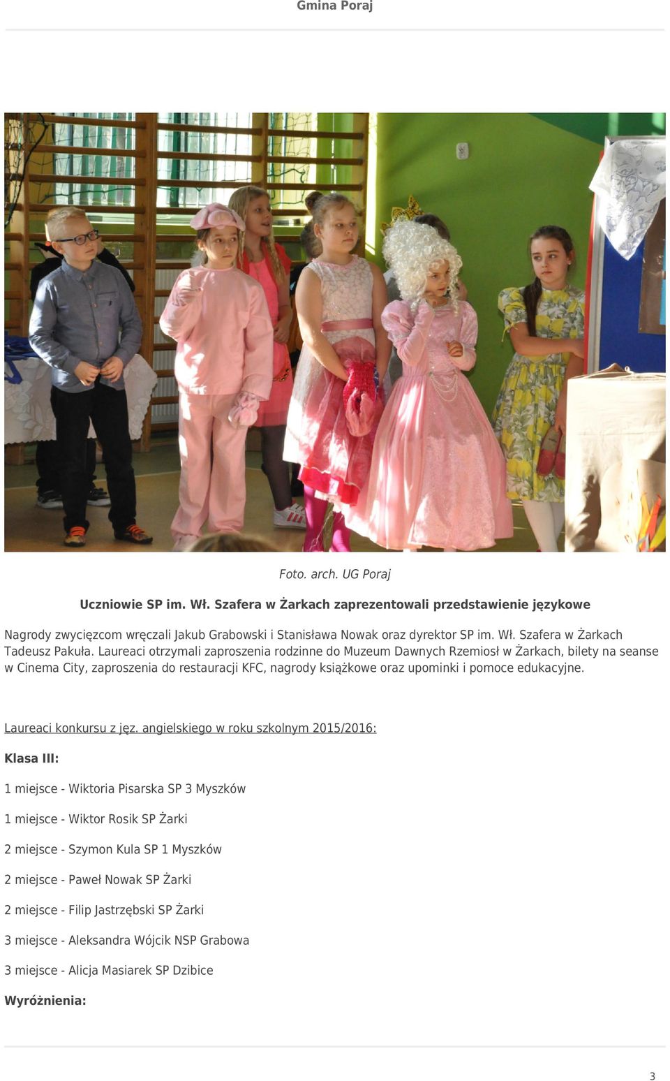 Laureaci konkursu z jęz.