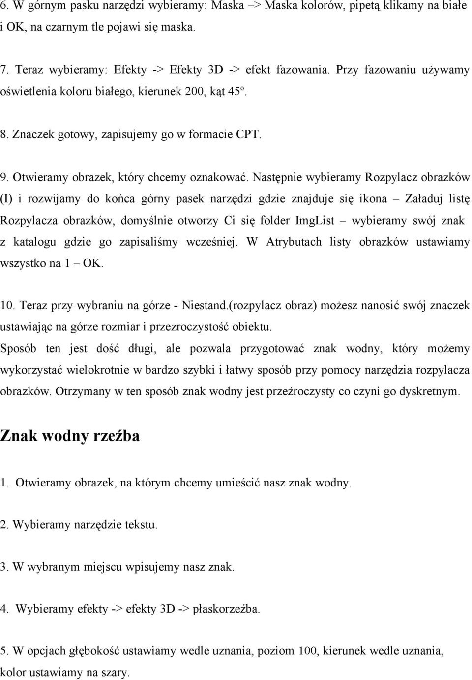 Następnie wybieramy Rozpylacz obrazków (I) i rozwijamy do końca górny pasek narzędzi gdzie znajduje się ikona Załaduj listę Rozpylacza obrazków, domyślnie otworzy Ci się folder ImgList wybieramy swój