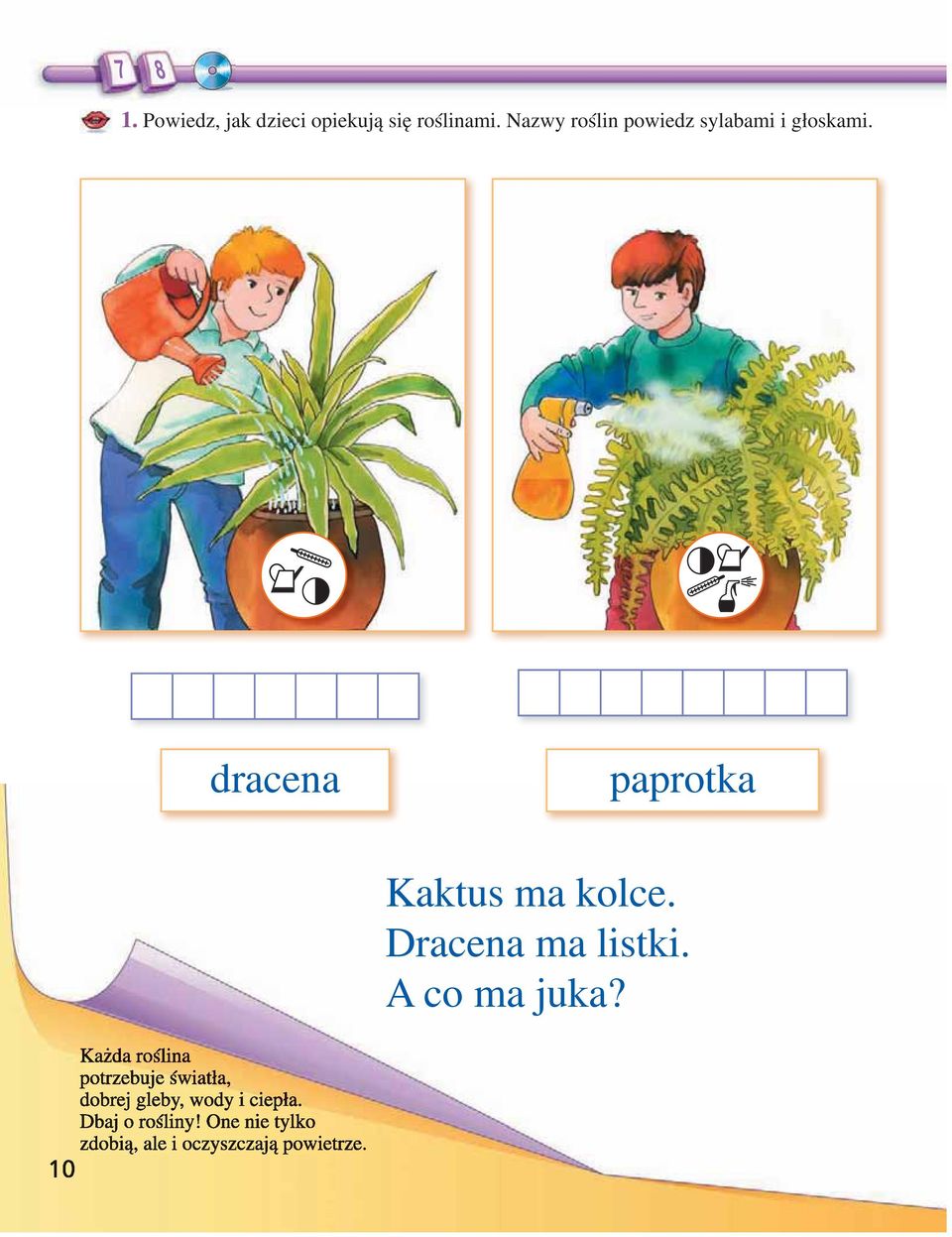 roślinami.