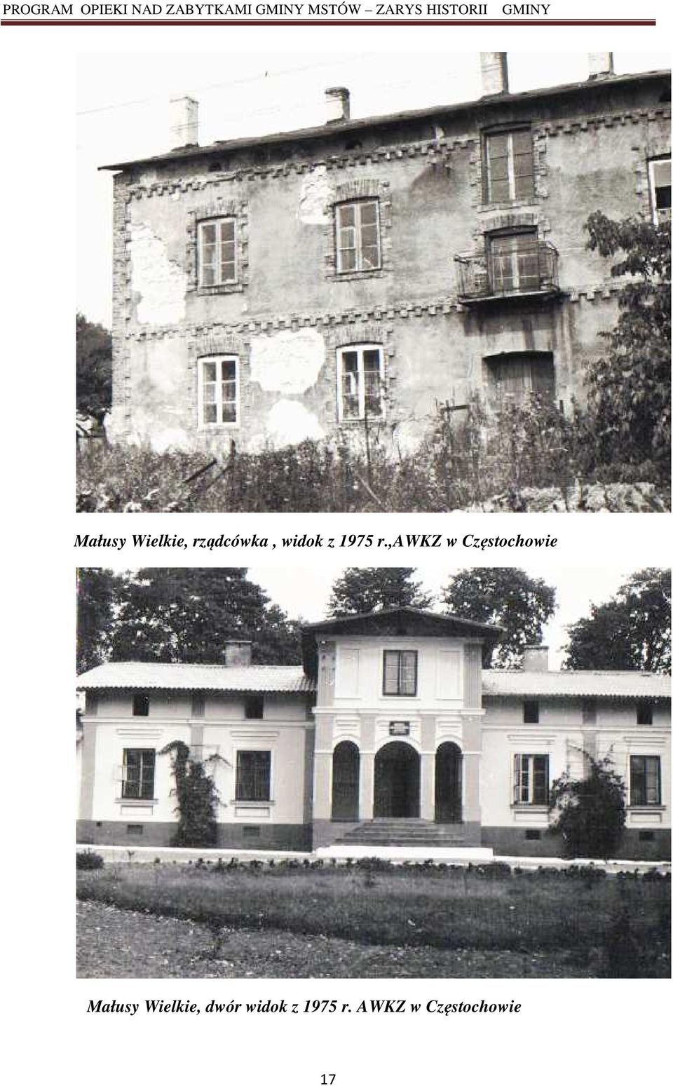 ,awkz w Częstochowie Małusy