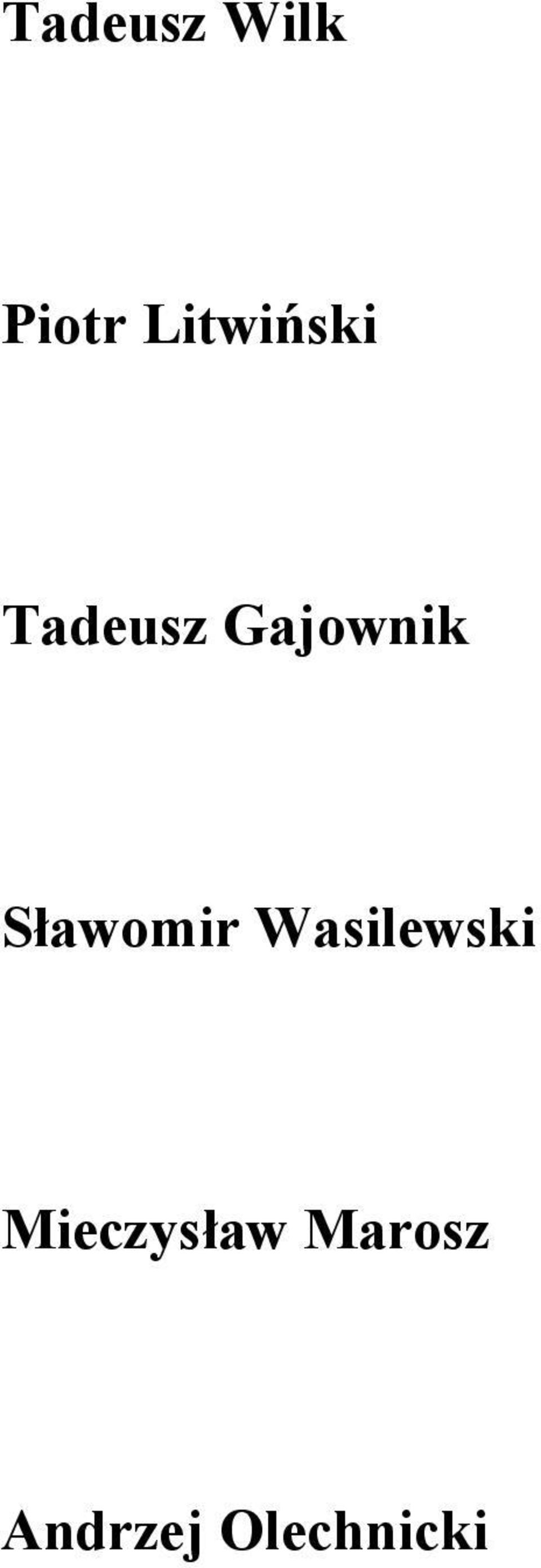 Gajownik Sławomir