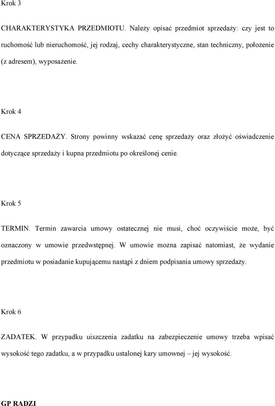 Umowa przedwstępna sprzedaży - PDF Darmowe pobieranie