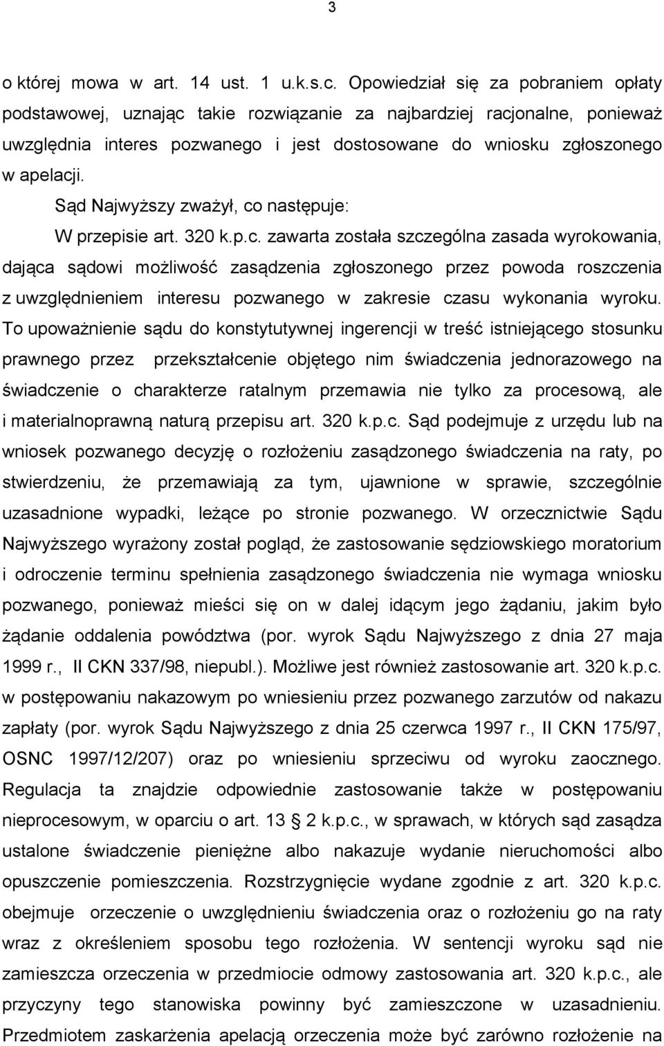 Sąd Najwyższy zważył, co