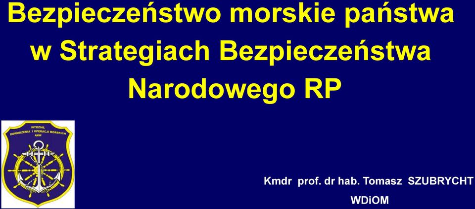 Bezpieczeństwa Narodowego RP