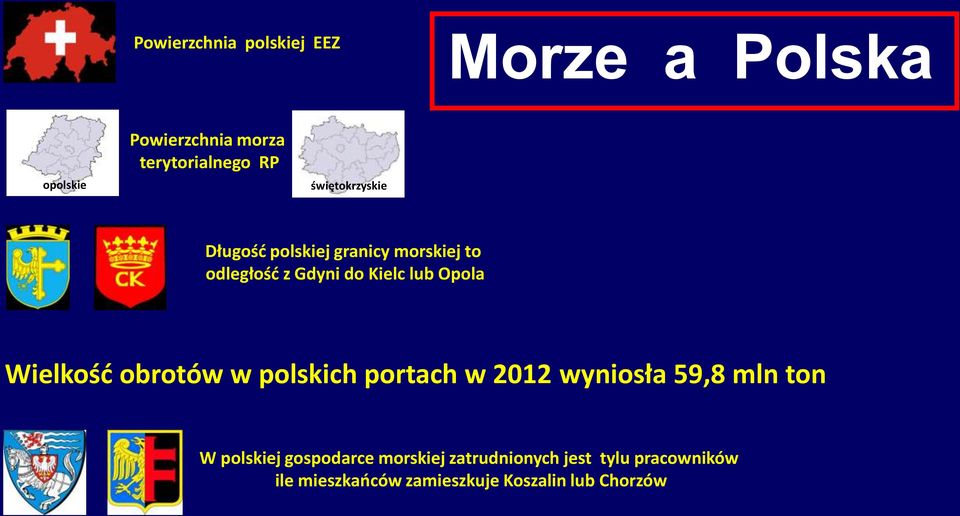 Wielkość obrotów w polskich portach w 2012 wyniosła 59,8 mln ton W polskiej gospodarce
