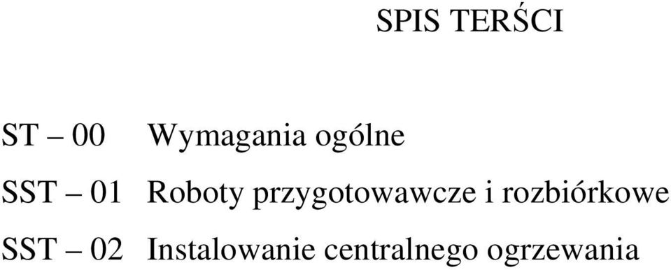 przygotowawcze i rozbiórkowe