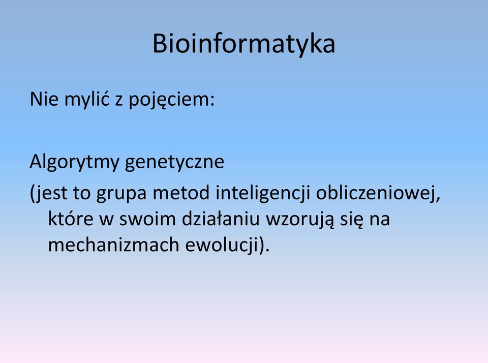 inteligencji obliczeniowej, które w